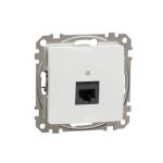 SCHNEIDER SDD111461 NEW SEDNA 1xRJ45 Cat6 UTP socket, white