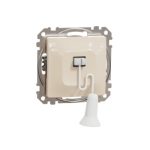   SCHNEIDER SDD112122 NEW SEDNA Single-pole pull cord switch, beige