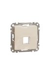 SCHNEIDER SDD112421 NEW SEDNA 1xRJ45 adapter for Keystone inserts, beige