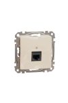 SCHNEIDER SDD112451 NEW SEDNA 1xRJ45 Cat5e UTP socket, beige