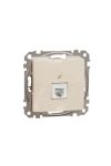 SCHNEIDER SDD112491 NEW SEDNA 1xRJ11 socket, beige