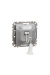 SCHNEIDER SDD113122 NEW SEDNA Single-pole pull cord switch, aluminum