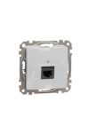 SCHNEIDER SDD113451 NEW SEDNA 1xRJ45 Cat5e UTP socket, aluminum