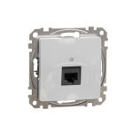   SCHNEIDER SDD113451 NEW SEDNA 1xRJ45 Cat5e UTP socket, aluminum