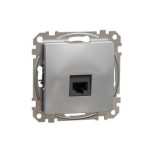   SCHNEIDER SDD113461 NEW SEDNA 1xRJ45 Cat6 UTP socket, aluminum