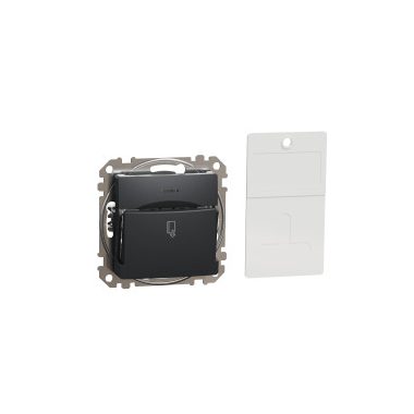 SCHNEIDER SDD114121 NEW SEDNA Card switch, spring-cage connection, 10A, anthracite