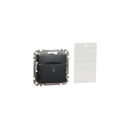   SCHNEIDER SDD114121 NEW SEDNA Card switch, spring-cage connection, 10A, anthracite
