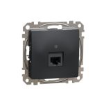   SCHNEIDER SDD114451 NEW SEDNA 1xRJ45 Cat5e UTP socket, anthracite