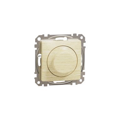 SCHNEIDER SDD180502 ÚJ SEDNA LED fényerőszabályzó, univerzális, 5-200VA, váltóba köthető, nyír