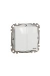 SCHNEIDER SDD211105 NEW SEDNA Chandelier switch, spring connection, 10AX, IP44, white