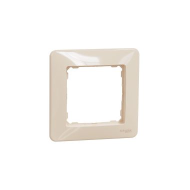 SCHNEIDER SDD312801 SEDNA DESIGN Single frame, beige