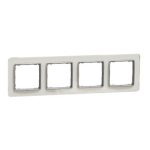   SCHNEIDER SDD360804 SEDNA ELEMENTS Four frames, universal, opal