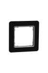 SCHNEIDER SDD361801 SEDNA ELEMENTS Single frame, crystal black