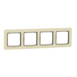   SCHNEIDER SDD380804 SEDNA ELEMENTS Four frames, universal, birch