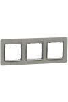 SCHNEIDER SDD390803 SEDNA ELEMENTS Triple frame, universal, cement