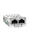 SCHNEIDER VW3A3619 Altivar frekvenciaváltó kiegészítő, Kommunikációs modul, Ethernet POWERLINK, 2xRJ45, ATV320-340-600-900 hajtásokhoz