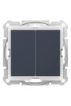 SCHNEIDER SDN0300470 SEDNA Chandelier switch, spring connection, 10AX, IP44, graphite