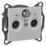   SCHNEIDER SDN3501347 SEDNA TV / R / SAT socket, terminal block, 1 dB, beige