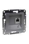 SCHNEIDER SDN4101160 SEDNA 1xRJ11 socket, aluminum