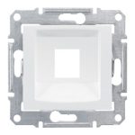   SCHNEIDER SDN4300321 SEDNA 1xRJ45 adapter, KRONE betétekhez, fehér