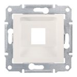   SCHNEIDER SDN4300323 SEDNA 1xRJ45 adapter for KRONE inserts, cream