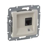 SCHNEIDER SDN4700147 SEDNA 1xRJ45 Cat6 UTP socket, beige