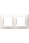 SCHNEIDER SDN5800323 SEDNA Double frame, horizontal, cream