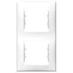 SCHNEIDER SDN5801121 SEDNA Double frame, vertical, white