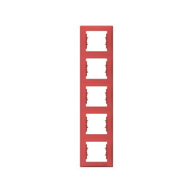 SCHNEIDER SDN5801541 SEDNA Five-frame, vertical, red