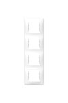 SCHNEIDER SDN5802021 SEDNA Four frames, vertical, white