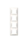 SCHNEIDER SDN5802023 SEDNA Four frames, vertical, cream