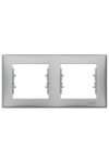 SCHNEIDER SDN5810660 SEDNA Double frame, IP44, aluminum