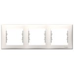 SCHNEIDER SDN5810723 SEDNA Triple frame, IP44, cream