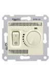 SCHNEIDER SDN6000147 SEDNA Room thermostat, 10A, beige