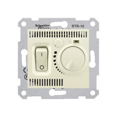 SCHNEIDER SDN6000147 SEDNA Room thermostat, 10A, beige