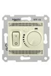 SCHNEIDER SDN6000347 SEDNA Room thermostat for underfloor heating, 10A, beige