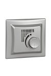 SCHNEIDER SDN6001160 SEDNA Room thermostat with cooling mode, 10A (supplied with frame), aluminum