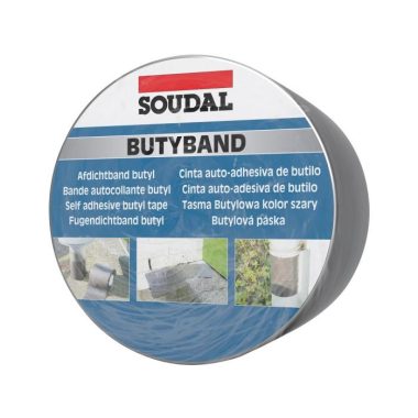 SOUDAL 111083 Butyband öntapadó butyl tömítőszalag alu 7,5cm x 10méter 