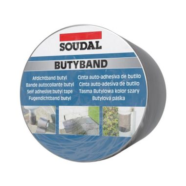 SOUDAL 111084 Butyband öntapadó butyl tömítőszalag alu 10cm x 10 méter 