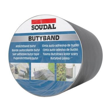 SOUDAL 111085 Butyband öntapadó butyl tömítőszalag alu 15cm x 10 méter 