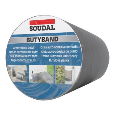 SOUDAL 111086 Butyband öntapadó butyl tömítőszalag alu 22,5cm x 10 méter 