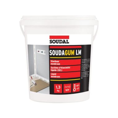 SOUDAL 126582 Folyékony fólia LM 1,3 kg 