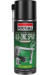 SOUDAL 154608 Technikai Alu-Zinc Spray 400ml (Magasfényű)