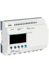 SCHNEIDER SR2A201BD LCD kijelzős, 20 I/O, relés, 24VDC