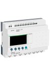 SCHNEIDER SR2B201B LCD kijelzős, 20 I/O, relés, 24 VAC