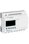 SCHNEIDER SR2B201FU LCD kijelzős, 20 I/O, relés, óra, 230 VAC