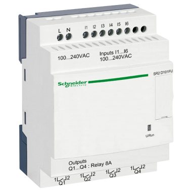 SCHNEIDER SR2D101FU 10 I/O, relés, 230 VAC