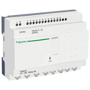 SCHNEIDER SR2E201B 20 I/O, relés, 24 VAC