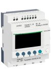 SCHNEIDER SR3B102BD 10 I/O, 4 analóg bemenet, tranzisztoros óra, 24VDC