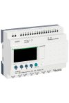 SCHNEIDER SR3B261BD 26 I/O, 6 analóg bemenet, relés, óra, 24VDC